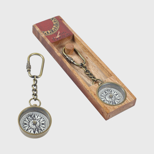 COMPASS KEYCHAIN 35MM