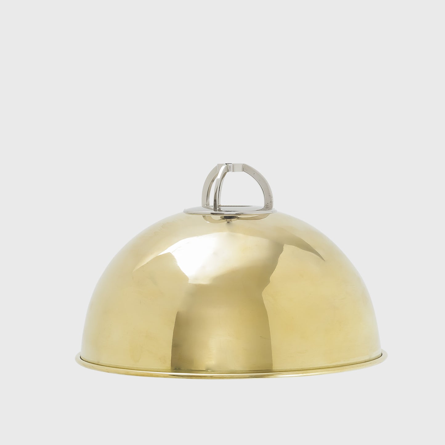 BRASS SHADE 8"