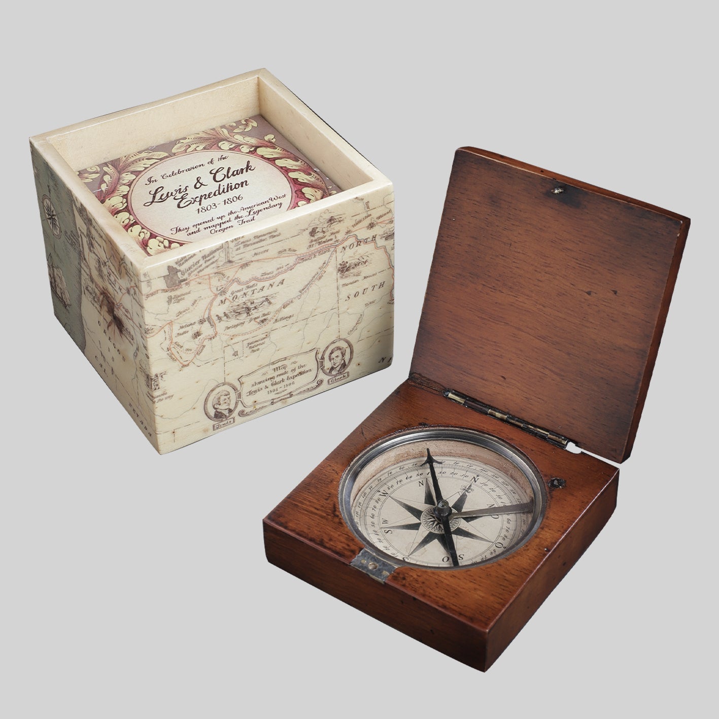 COMPASS LEWIS AND CLARK BOXED