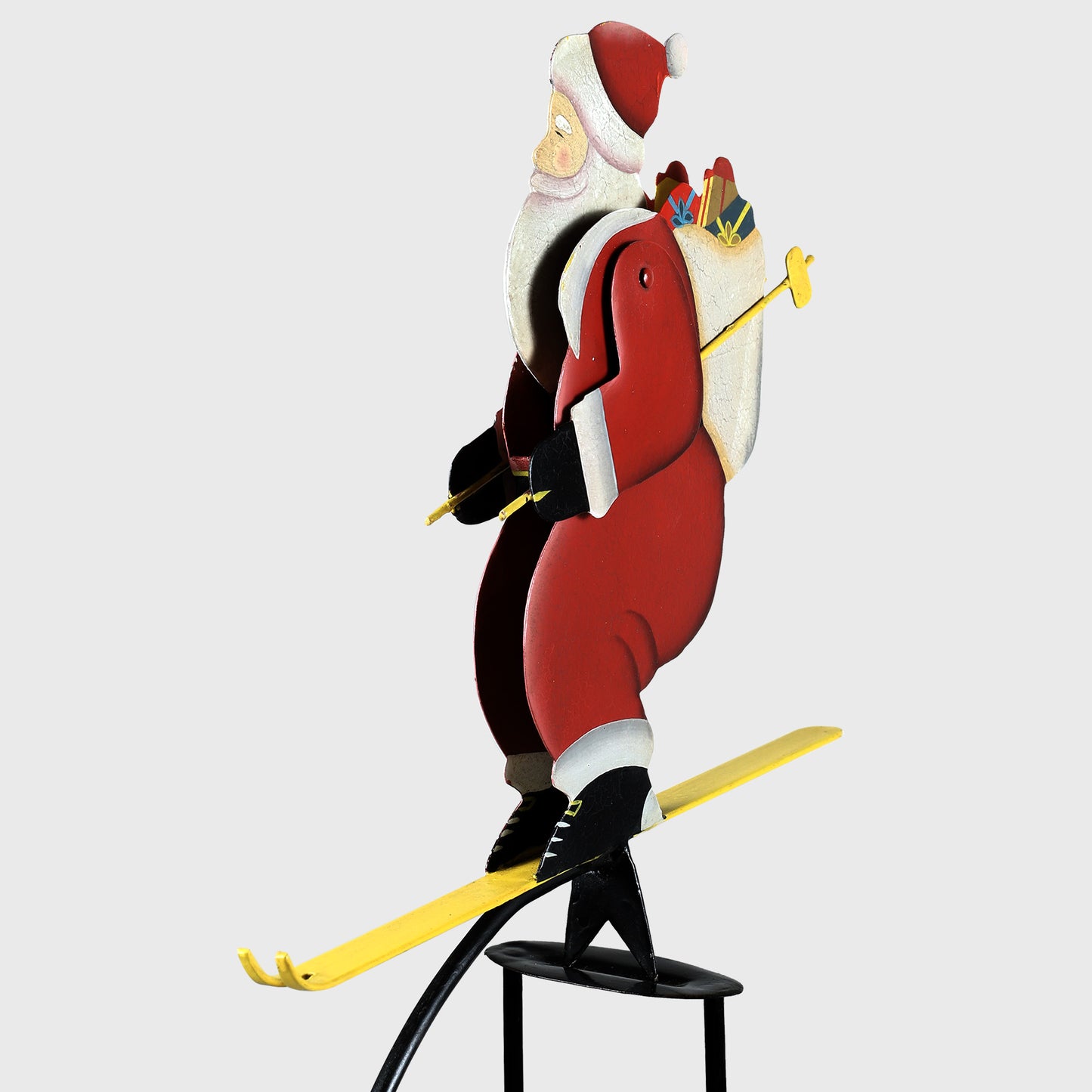 SKIING SANTA