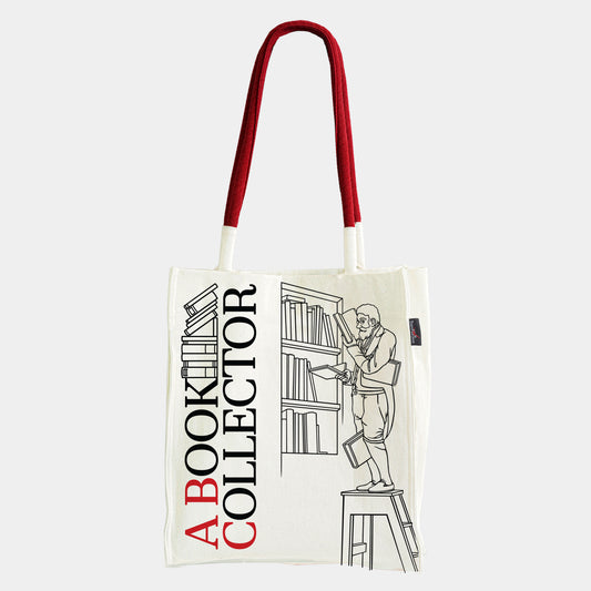 TOTE BAG BOOK WHITE