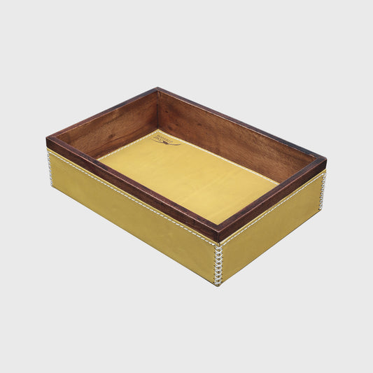 VALET TRAY RECTANGULAR, YELLOW