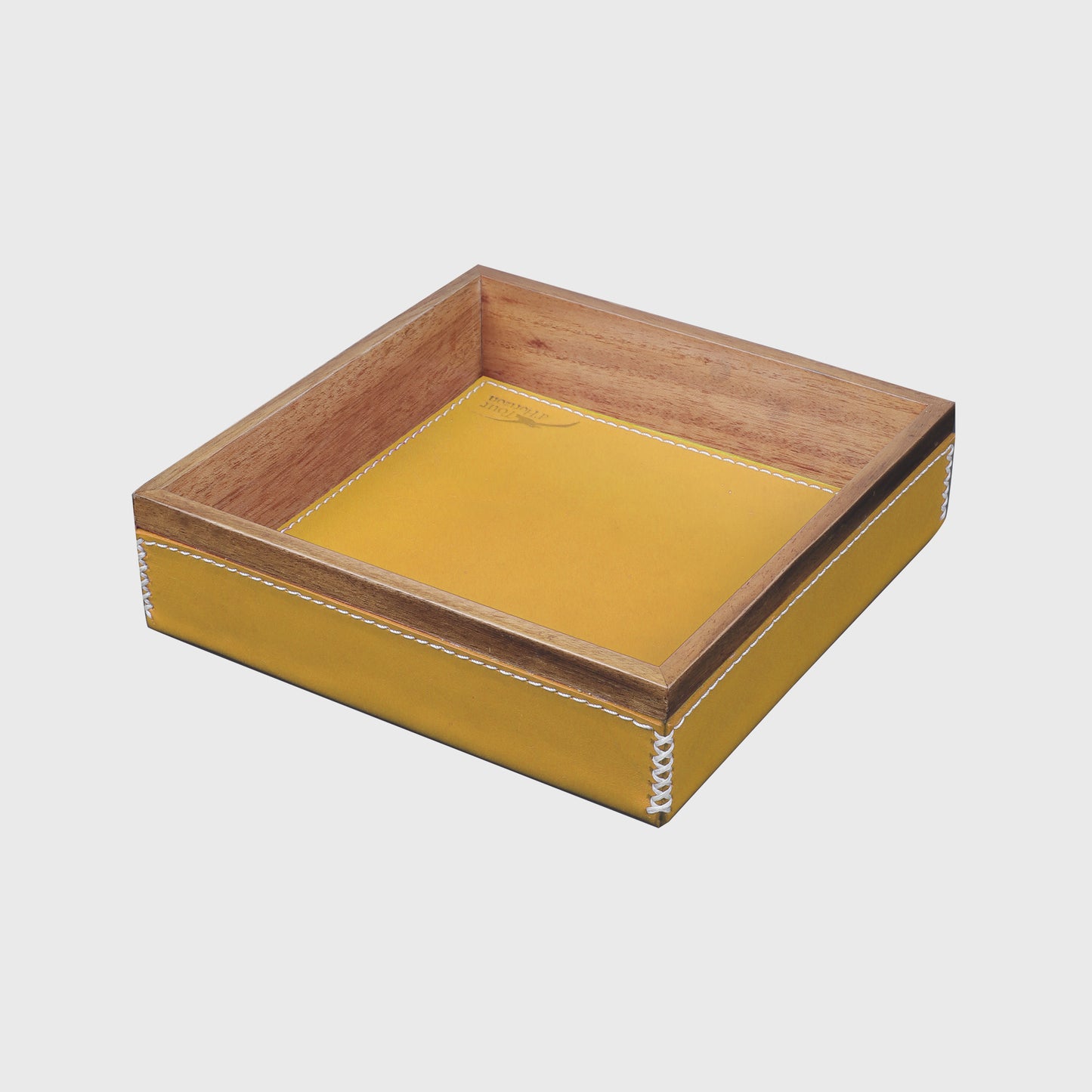 VALET TRAY SQUARE, YELLOW